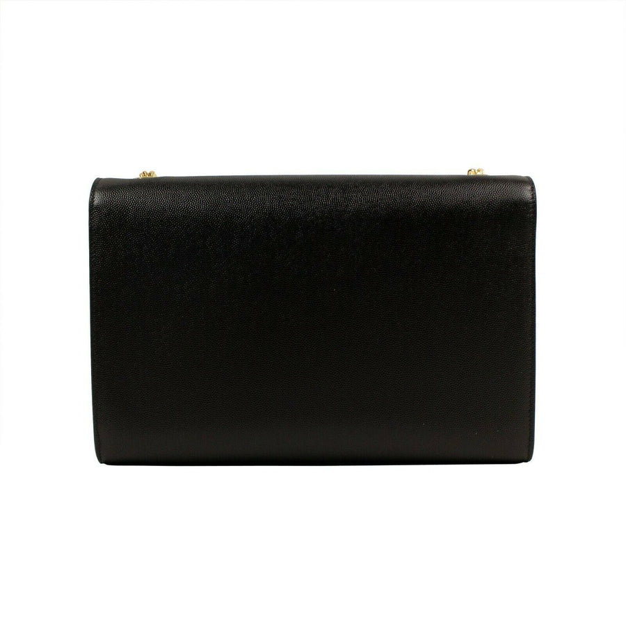 Kate Grain De Poudre Tech Leather Large Handbag - Black