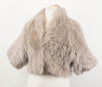 Cashmere Fur Shearling Leather Jacket - Gray