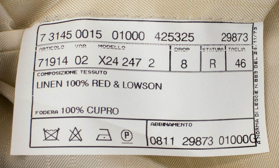 Linen 2 Button Sport Coat - Light Gray