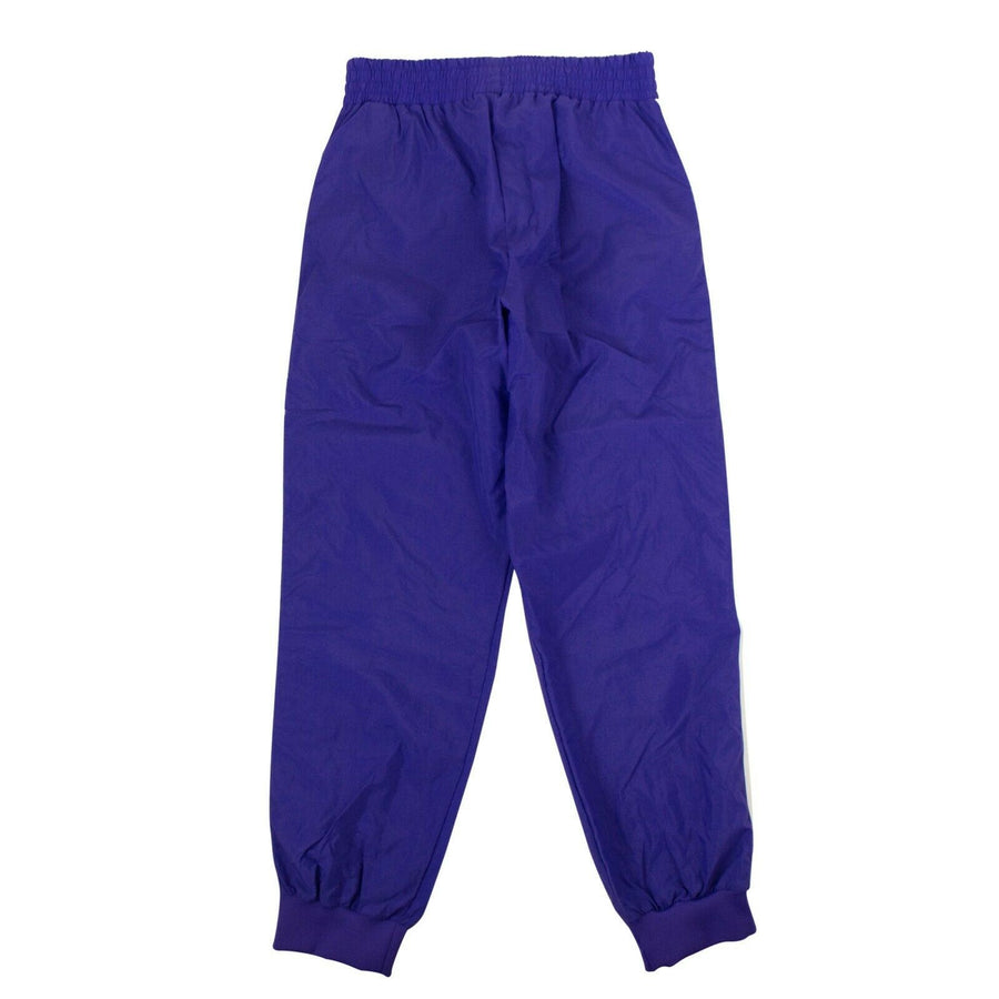 Polyamide Logo Print Side Stripe Track Pants - Purple