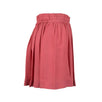 Gathered Elastic Mini Skirt - Pink