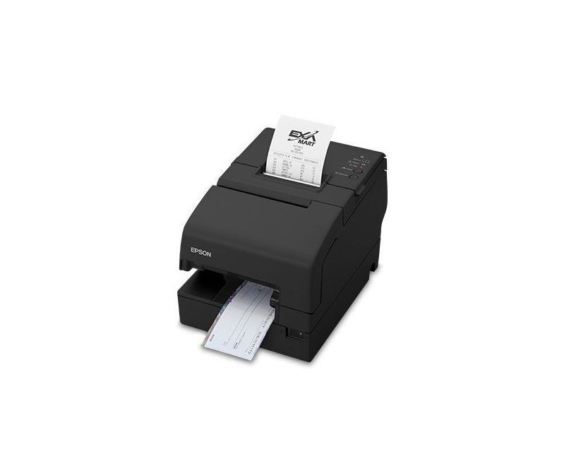 HP Epson TM-H6000V Monochrome Thermal Receipt Pos Printer 4ZE21AA PoweredUSB USB LAN Printer Req P/S - (Used Like New)