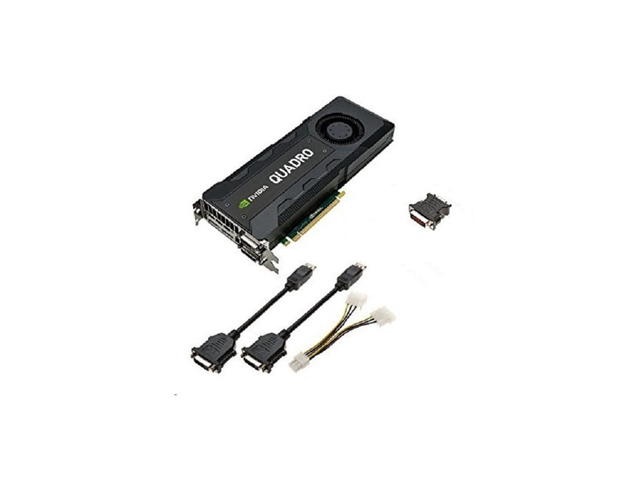 8GB nVIDIA Quadro K5200 GDDR5 Dual DVI 2x DisplayPort PCI-E Graphics Card 641329915158