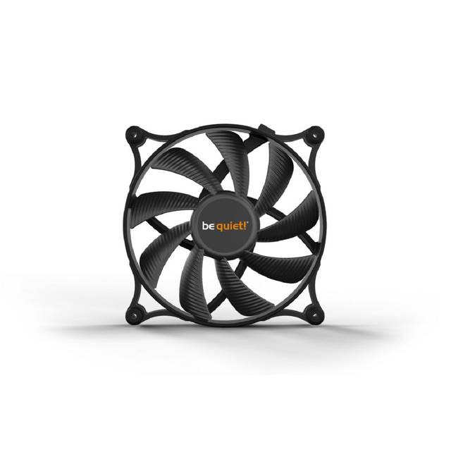 be quiet! Shadow Wings 2 140mm PWM, Silent Computer Fans, Low Noise Operation, rubber fan frame, designed in Germany