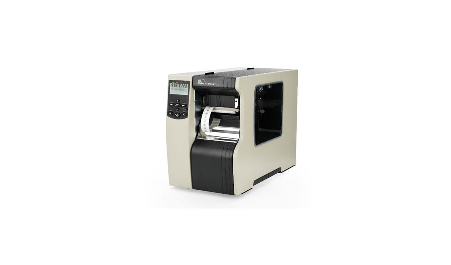 Zebra R110Xi4 Mono TT 203dpi Serial Parallel USB RFID Printer R12-801-00200-R0