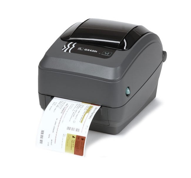 Zebra G-Series GX430t Thermal Transfer Monochrome Printer 300dpi USB Serial GX43-102710-000 - (Used Like New)