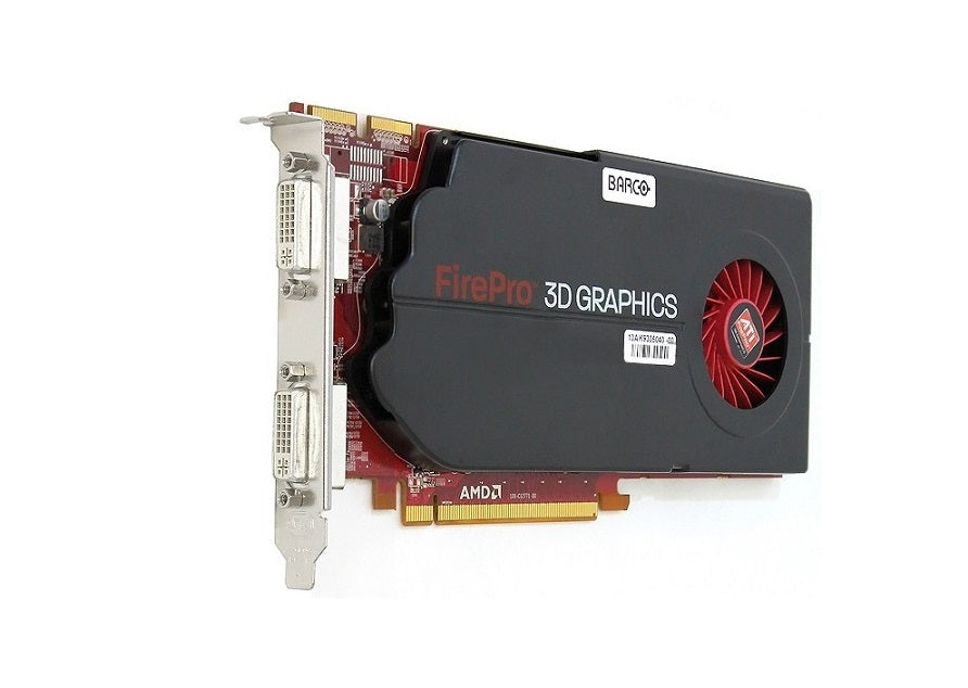 1GB Barco ATI FirePro MXRT-5450 Dual Link DVI GDDR5 PCI-E 2.0 x16 Medical Imaging 102C1270202 Video Card
