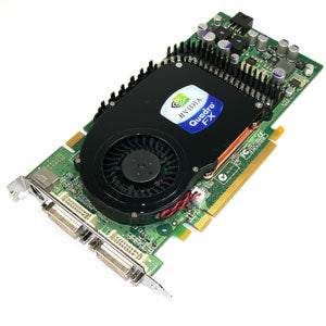256MB PNY Quadro FX3450 PCI-E Dual DVI DDR OEM VCQFX3450-PCIE-PB - (Used Like New)