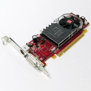 256MB Dell / ATI Radeon HD2400XT PCI Express Dual Head DMS-59 TV-out Standard Bracket HW916