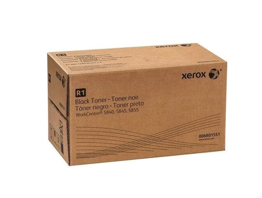 Xerox WorkCentre 5845/5855 Black Toner Cartridge 2-Pack 006R01551