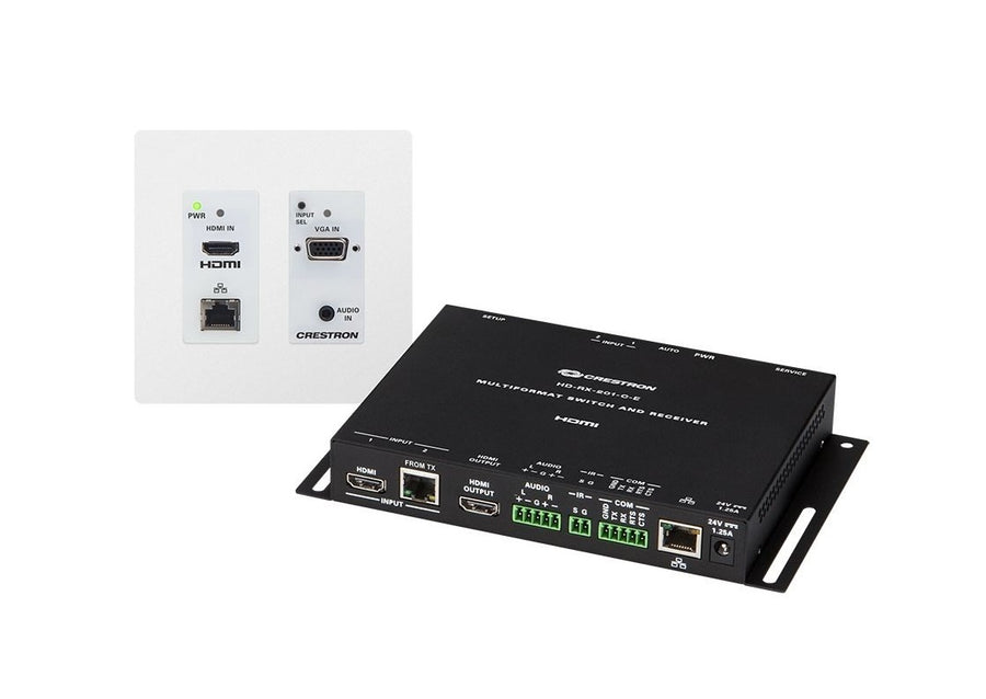 Crestron HD-MD-300-C-E-W HD Scaling Auto-Switcher HDMI Over Catx Extender 300