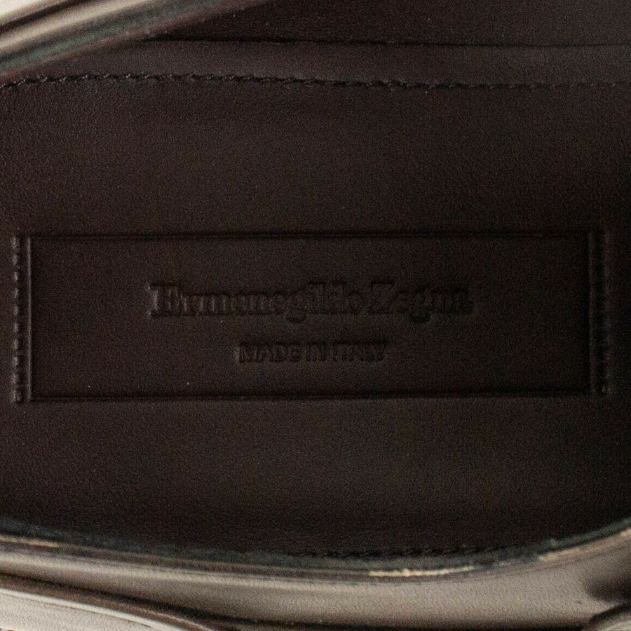 Leather 'Double Monk' Shoes - Brown