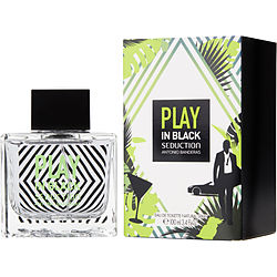Play In Black Seduction By Antonio Banderas Edt Spray 3.4 Oz