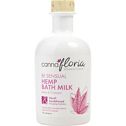 Cannafloria Be Sensual Hemp Bath Milk 9 Oz Blend Of Neroli & Sandalwood By Cannafloria