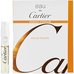 Eau De Cartier Essence D'orange By Cartier Edt Spray Vial On Card