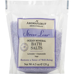 Aromafloria Bath Salt Packet 4.5 Oz Blend Of Lavender, Chamomile, And Sage By Aromafloria