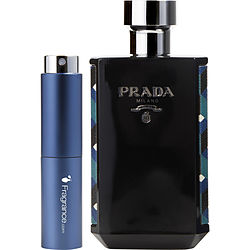 Prada L'homme Absolu By Prada Eau De Parfum Spray .27 Oz (travel Spray)