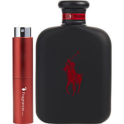 Polo Red Extreme By Ralph Lauren Parfum Spray .27 Oz (travel Spray)