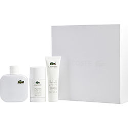 Lacoste Gift Set Lacoste Eau De Lacoste L.12.12 Blanc By Lacoste