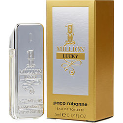 Paco Rabanne 1 Million Lucky By Paco Rabanne Edt .17 Oz Mini