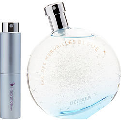 Eau Des Merveilles Bleue By Hermes Edt Spray .27 Oz (travel Spray)