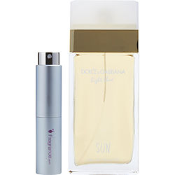 D & G Light Blue Sun By Dolce & Gabbana Edt Spray .27 Oz (travel Spray)