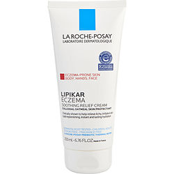 Lipikar Eczema Soothing Relief Cream For Body Hands & Face --200ml/6.76oz
