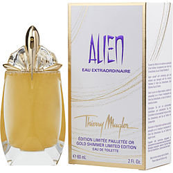 Alien Eau Extraordinaire By Thierry Mugler Edt Spray Refillable 2 Oz (gold Shimmer Edition)