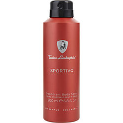 Lamborghini Sportivo By Tonino Lamborghini Deodorant Body Spray 6.8 Oz