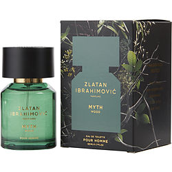 Zlatan Ibrahimovic Pour Homme Myth Wood By Zlatan Ibrahimovic Parfums Edt Spray 1.7 Oz
