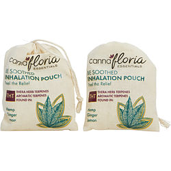 Cannafloria Be Soothed Inhalation Pouch .88 Oz Blend Of Hemp, Ginger & Lemon By Cannafloria