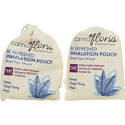 Cannafloria Be Refreshed Inhalation Pouch .88 Oz Blend Of Hemp, Ylang Ylang & Hops By Cannafloria