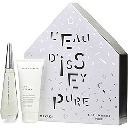 Issey Miyake Gift Set L'eau D'issey Pure By Issey Miyake