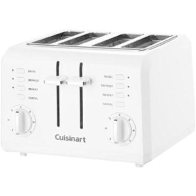 Compact Toaster 4Slice White