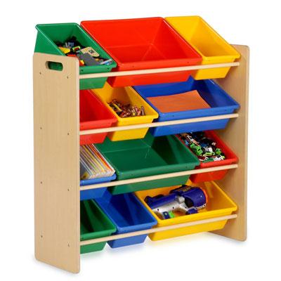 Kids Sort Store Organizer Wood
