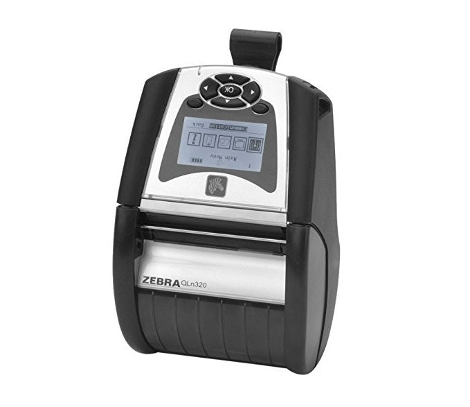 Zebra Qln320 QH3-AUCA0M00-00 Direct Thermal Monochrome Portable Label Wireless Printer