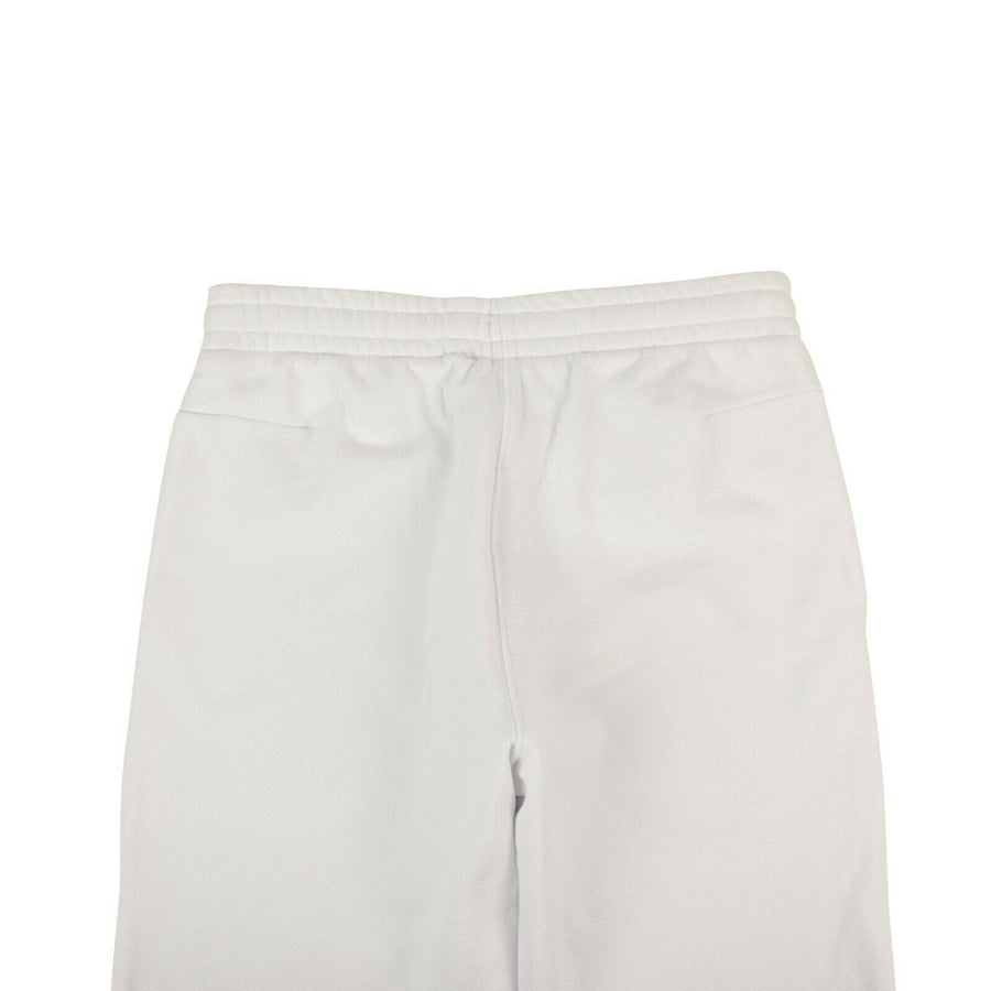 Cotton Front Logo Sweatpants - White