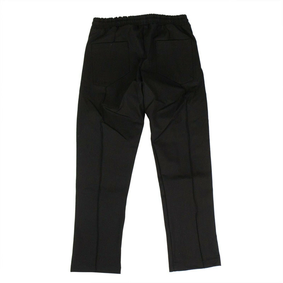 Side Stripe Tuxedo Pants - Black