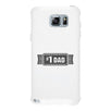 #1 Dad White Phone Case