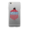 American Warrior Clear Phone Case