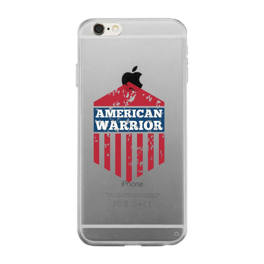 American Warrior Clear Phone Case