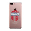 American Warrior Clear Phone Case