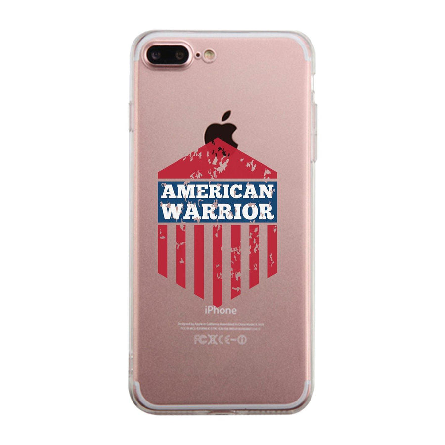 American Warrior Clear Phone Case