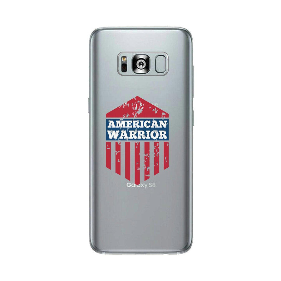American Warrior Clear Phone Case