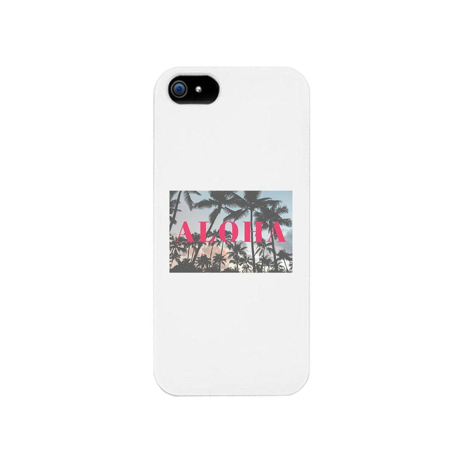 Aloha White Phone Case