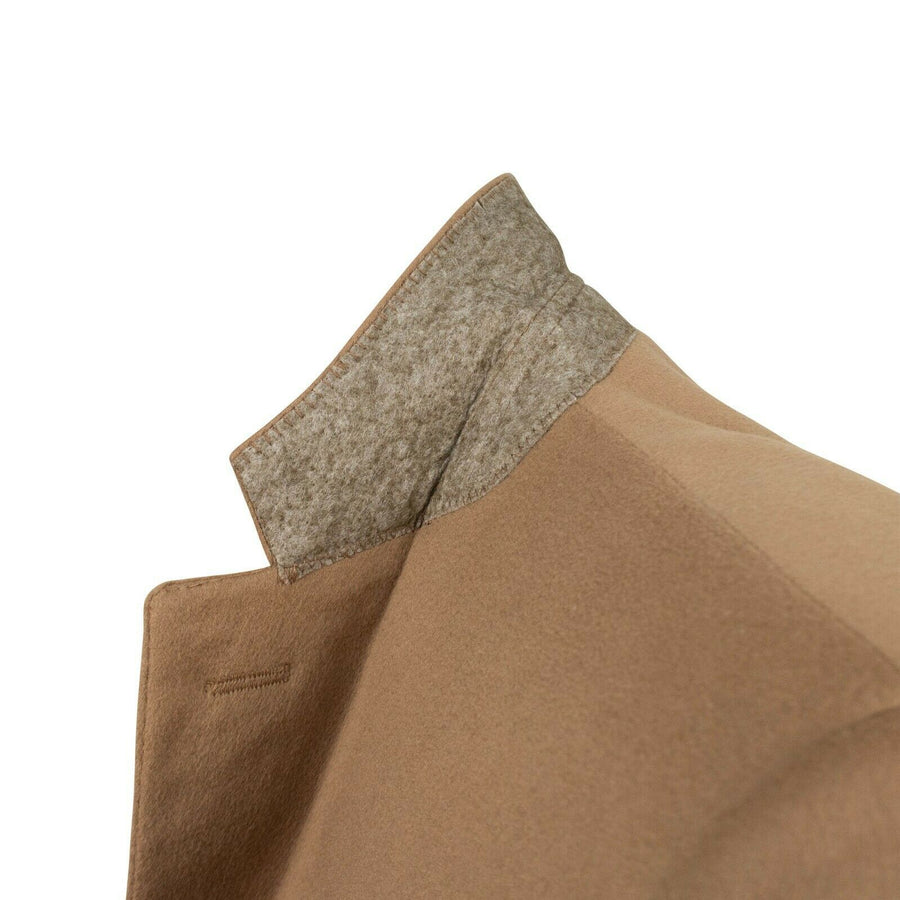 Drop 6 3 Roll 2 Button Wool Sport Coat - Camel