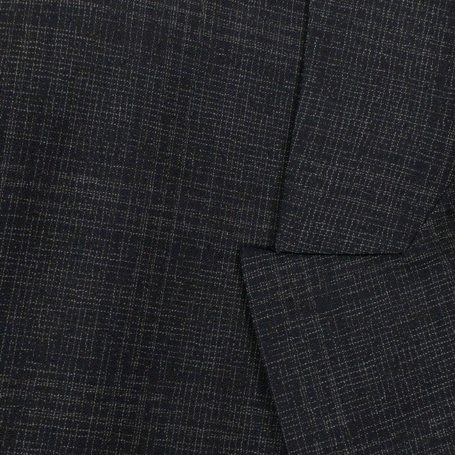 Plaid Suit - Navy