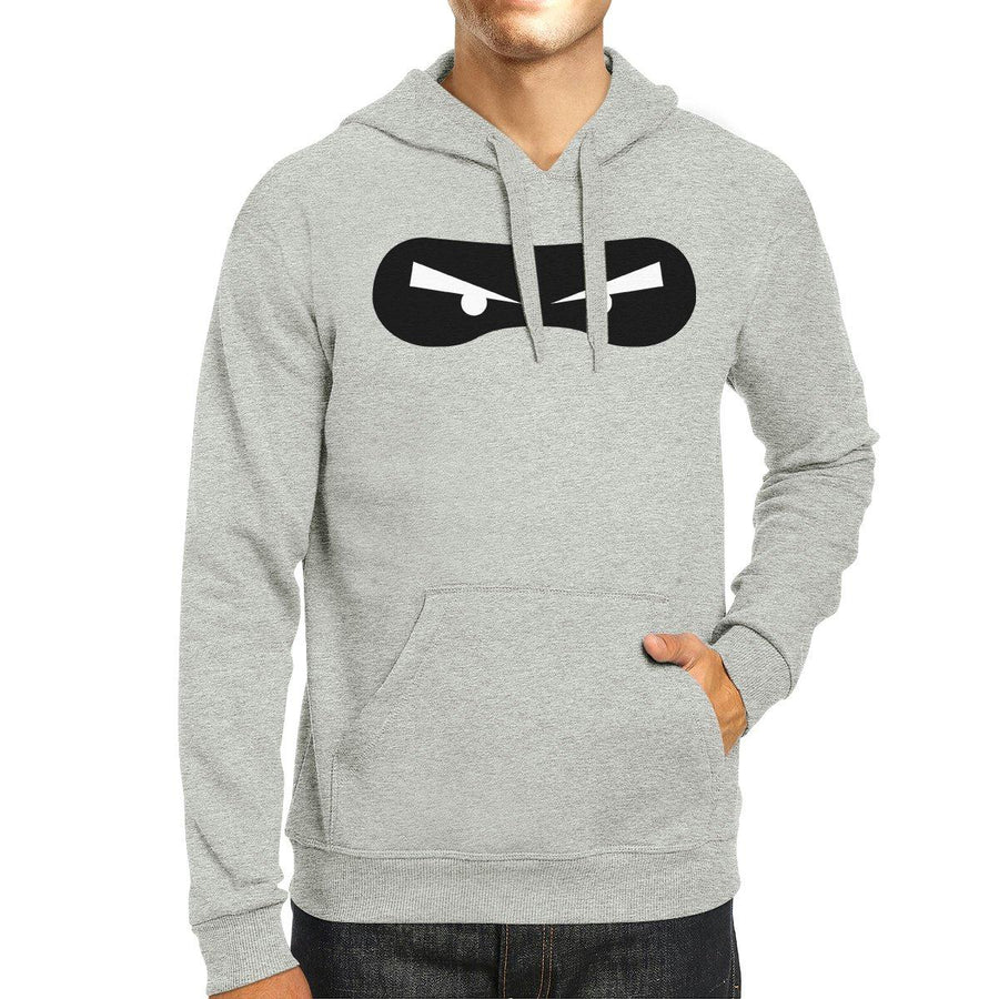 Ninja Eyes Grey Hoodie