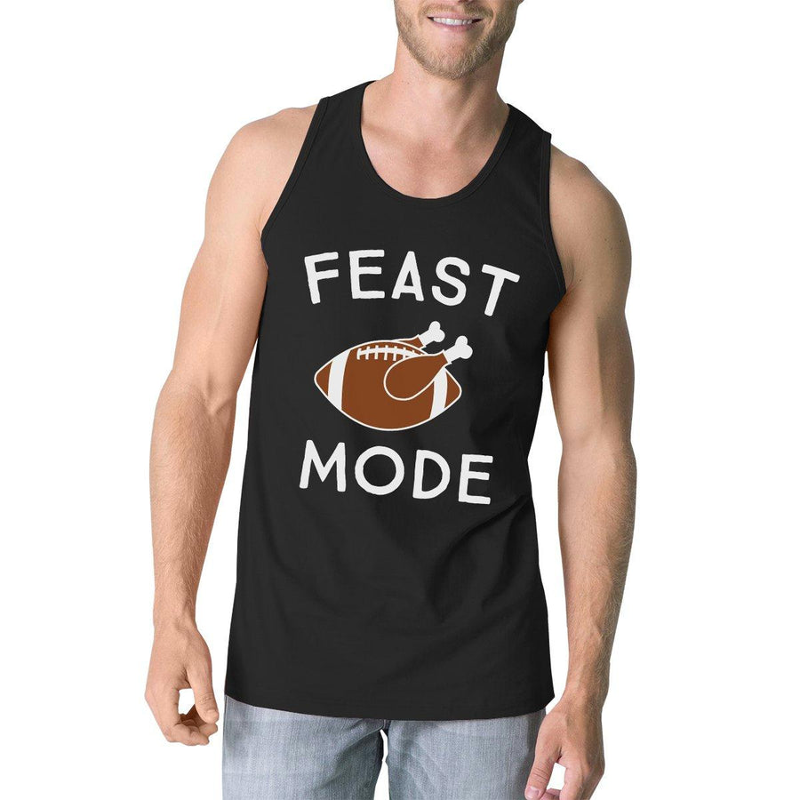 Feast Mode Mens Black Tank Top