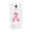Hope Strength Courage White Phone Case